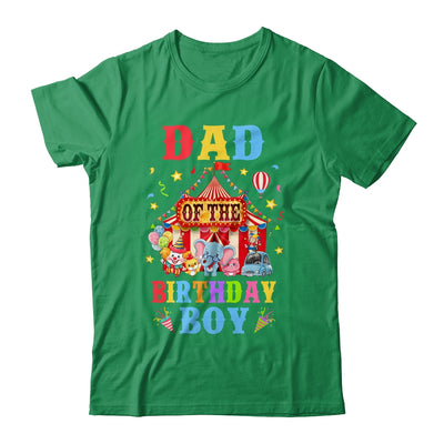 Dad Of The Birthday For Boy Circus Carnival Theme Party Shirt & Hoodie | siriusteestore