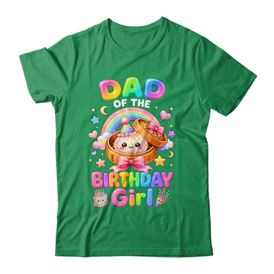 Dad Of The Birthday Girl Kawaii Dumpling Squishy Family Shirt & Hoodie | siriusteestore
