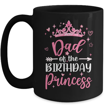Dad Of The Birthday Princess Birthday Girl Kid Family Mug | siriusteestore