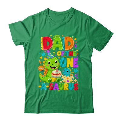 Dad Of The One-A-Saurus 1St Birthday Boy T-Rex Dinosaur Shirt & Hoodie | siriusteestore