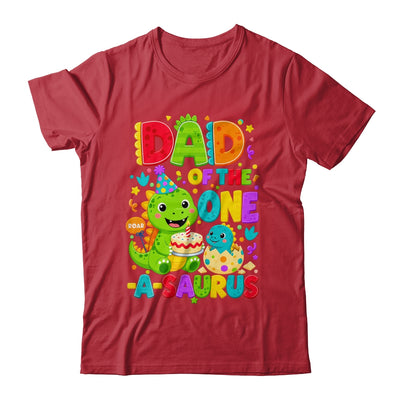Dad Of The One-A-Saurus 1St Birthday Boy T-Rex Dinosaur Shirt & Hoodie | siriusteestore