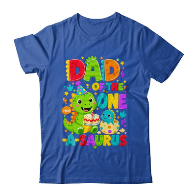 Dad Of The One-A-Saurus 1St Birthday Boy T-Rex Dinosaur Shirt & Hoodie | siriusteestore