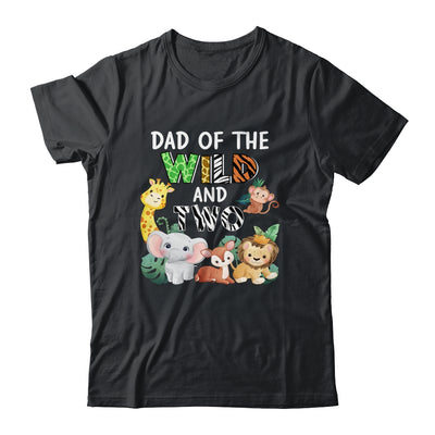 Dad Of The Wild And Two Zoo Theme Birthday Safari Shirt & Hoodie | siriusteestore