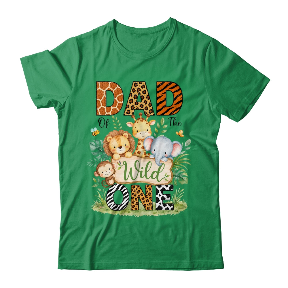 Dad Of The Wild One First Birthday Boy Jungle Safari Shirt & Hoodie | siriusteestore