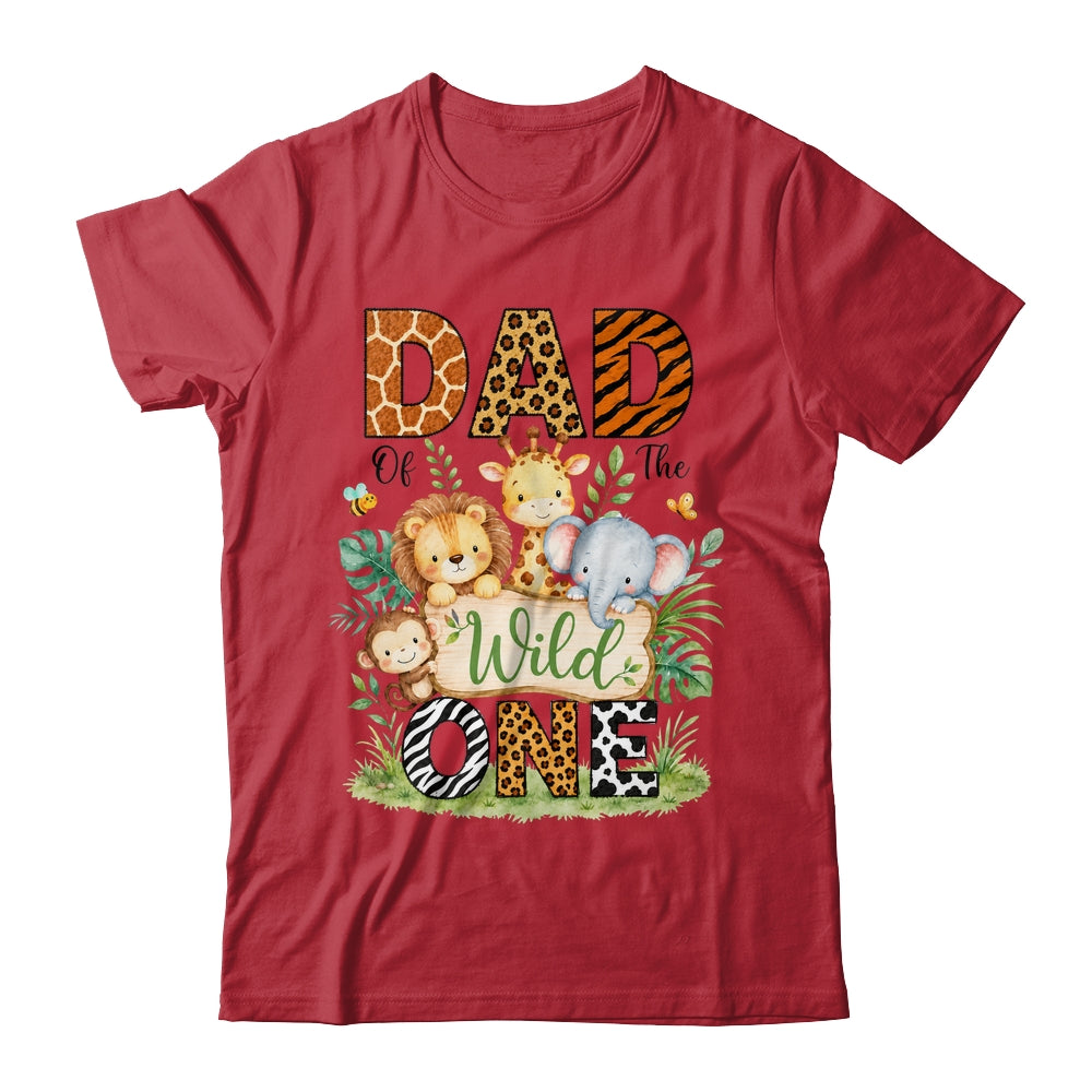 Dad Of The Wild One First Birthday Boy Jungle Safari Shirt & Hoodie | siriusteestore