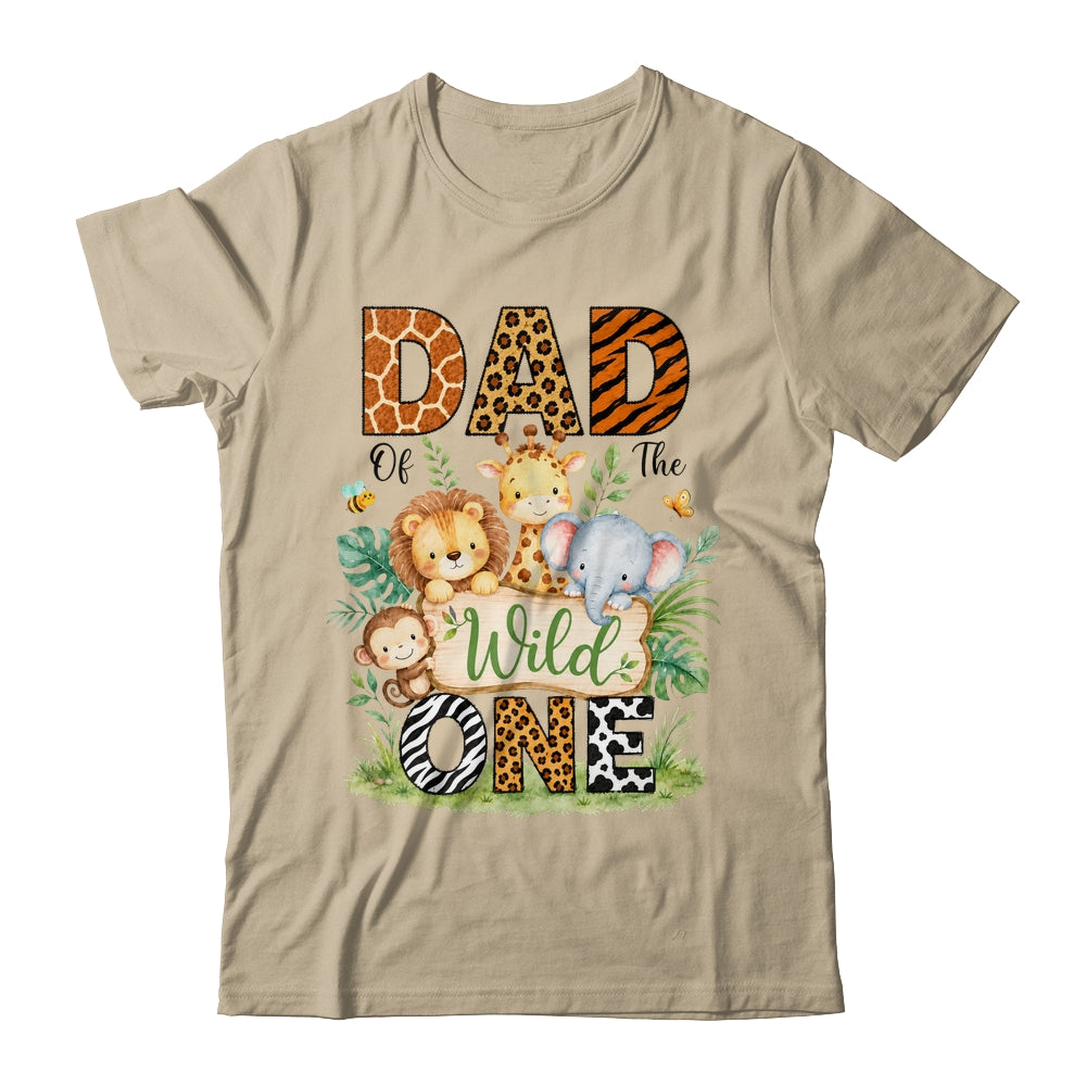 Dad Of The Wild One First Birthday Boy Jungle Safari Shirt & Hoodie | siriusteestore