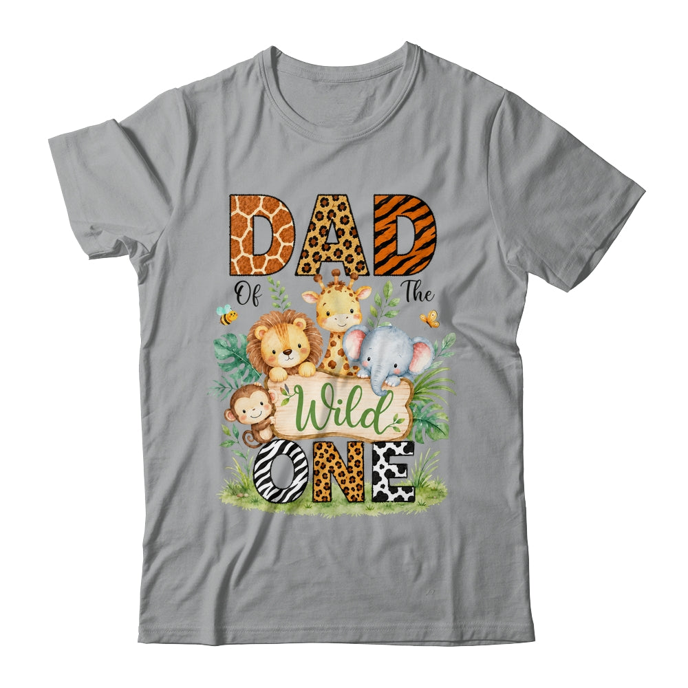 Dad Of The Wild One First Birthday Boy Jungle Safari Shirt & Hoodie | siriusteestore