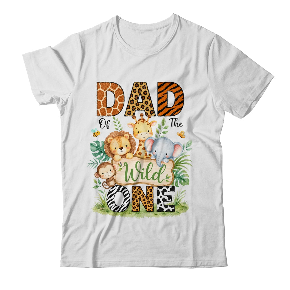 Dad Of The Wild One First Birthday Boy Jungle Safari Shirt & Hoodie | siriusteestore