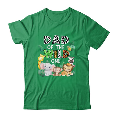Dad Of The Wild One Zoo Theme Birthday Safari Animal Shirt & Hoodie | siriusteestore