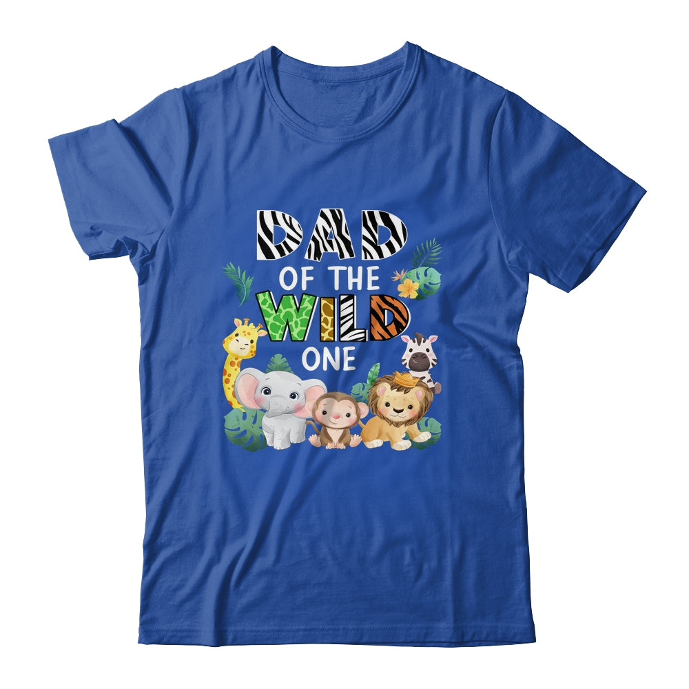Dad Of The Wild One Zoo Theme Birthday Safari Animal Shirt & Hoodie | siriusteestore