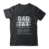 Dad Tax Funny Dad Tax Definition Father's Day Humor Shirt & Hoodie | siriusteestore