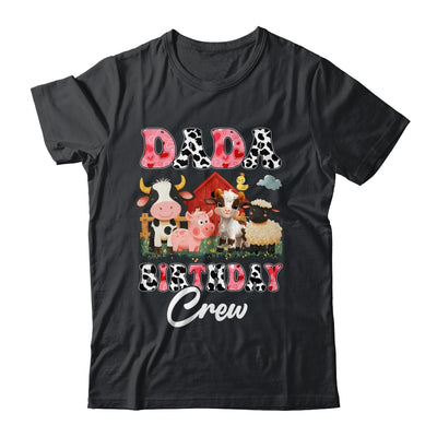 Dada Birthday Crew Farm Cow Birthday Boy Girl Family Shirt & Hoodie | siriusteestore
