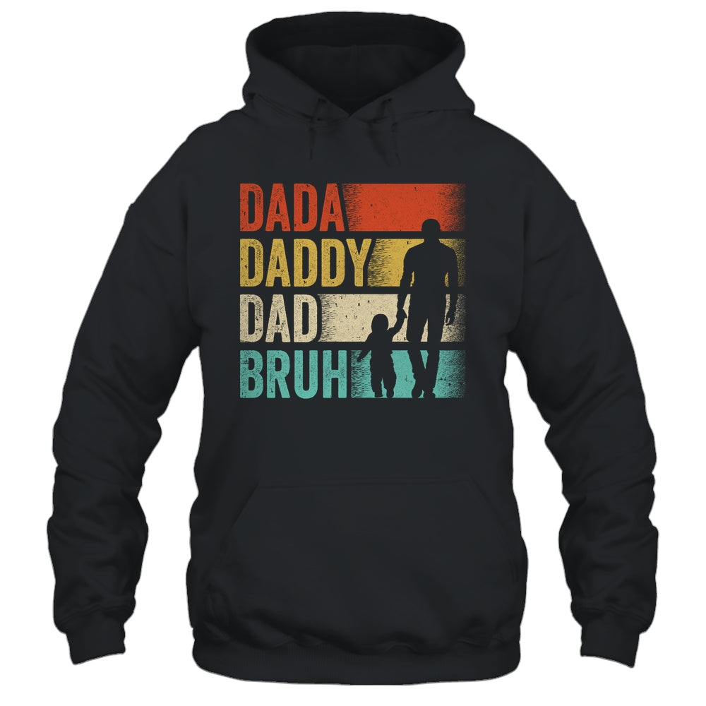 Dada Daddy Dad Bruh Fathers Day Vintage Funny Father Shirt & Hoodie | siriusteestore