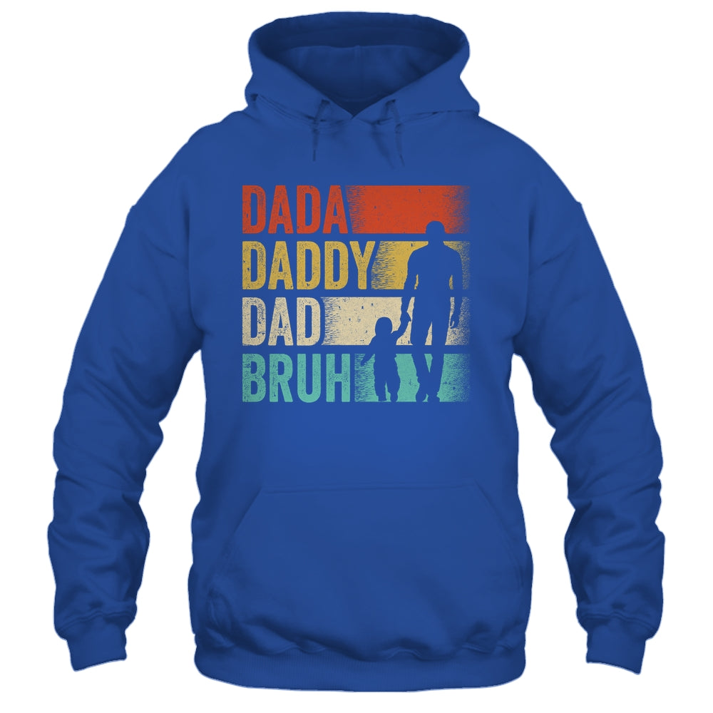 Dada Daddy Dad Bruh Fathers Day Vintage Funny Father Shirt & Hoodie | siriusteestore