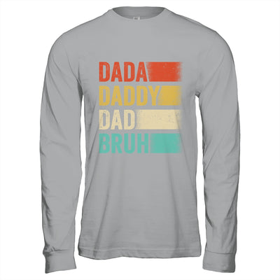 Dada Daddy Dad Bruh Funny Fathers Day Vintage Shirt & Hoodie | siriusteestore
