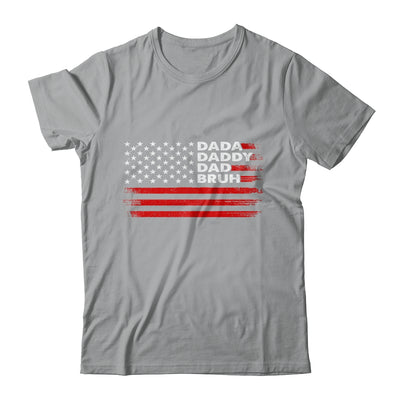 Dada Daddy Dad Bruh Happy Funny Fathers Day US Flag Shirt & Hoodie | siriusteestore