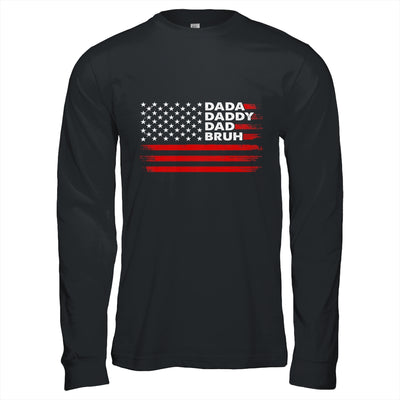Dada Daddy Dad Bruh Happy Funny Fathers Day US Flag Shirt & Hoodie | siriusteestore