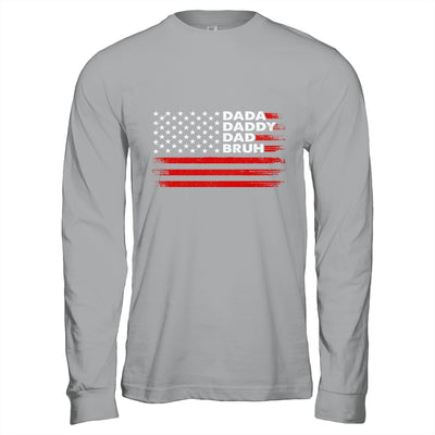 Dada Daddy Dad Bruh Happy Funny Fathers Day US Flag Shirt & Hoodie | siriusteestore