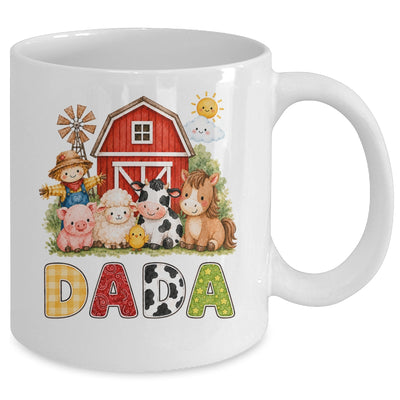 Dada Farm Cow 1St Birthday Girl Boy Matching Family Mug | siriusteestore