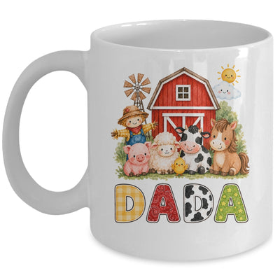 Dada Farm Cow 1St Birthday Girl Boy Matching Family Mug | siriusteestore