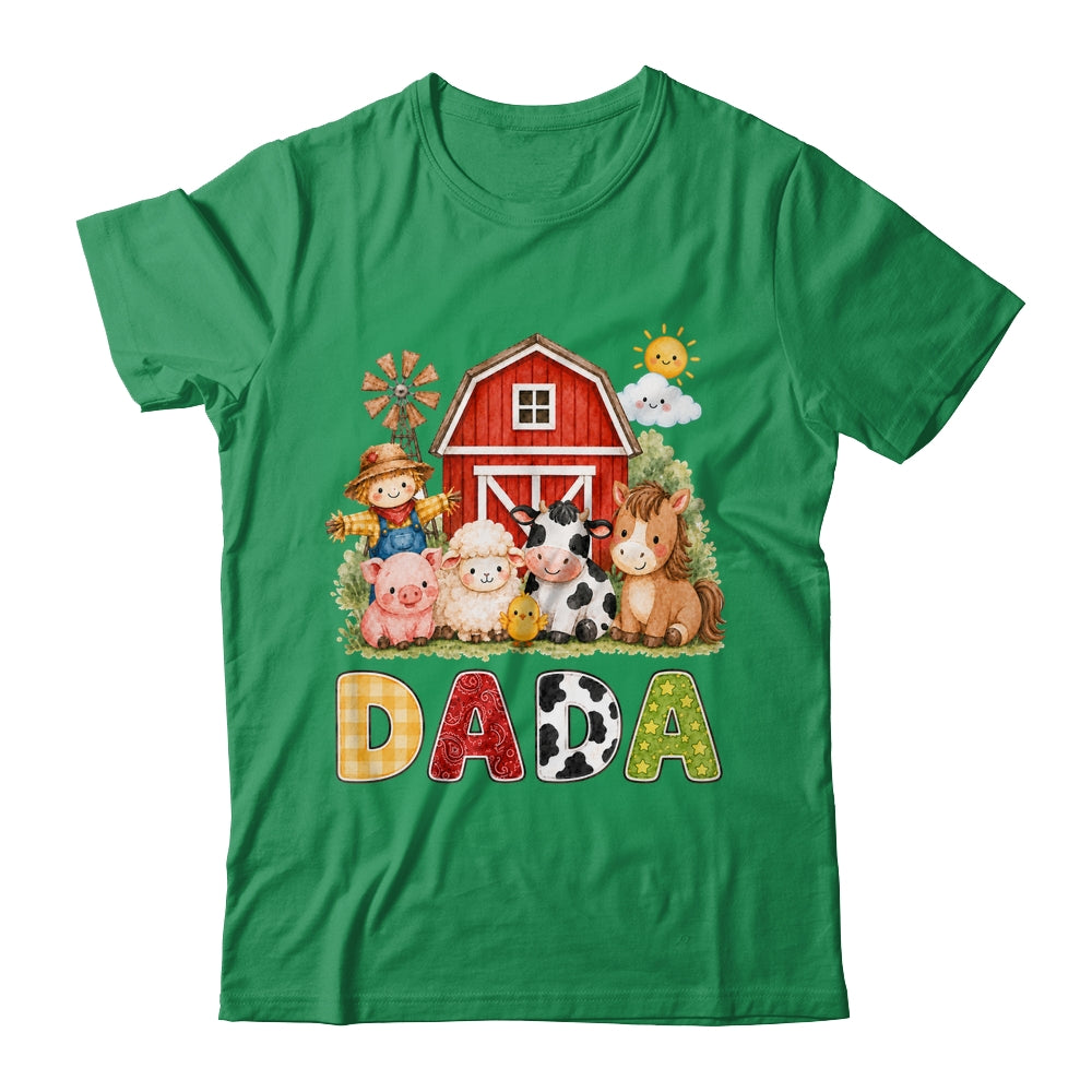 Dada Farm Cow 1St Birthday Girl Boy Matching Family Shirt & Hoodie | siriusteestore