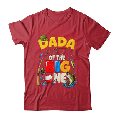 Dada Of The Big One Fishing Birthday Boy Family Party Shirt & Hoodie | siriusteestore