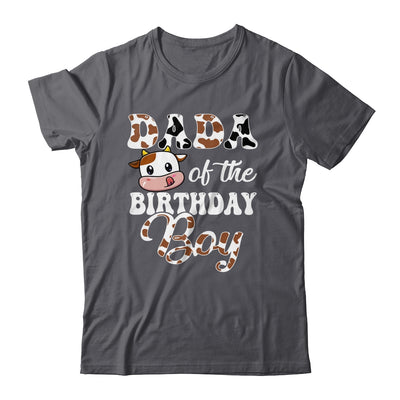 Dada Of The Birthday Boy Cow Farm 1st Birthday Boy Shirt & Hoodie | siriusteestore