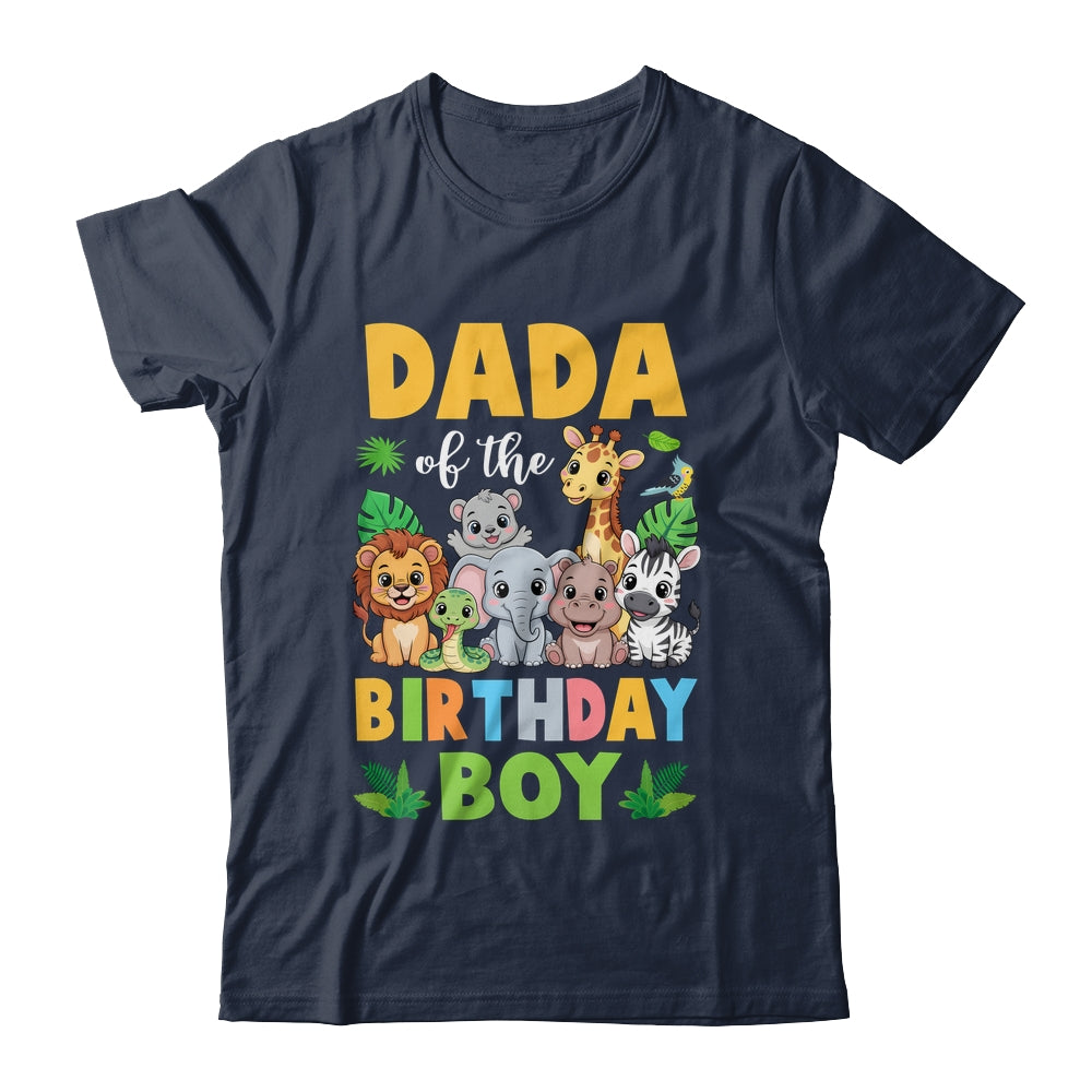 Dada Of The Birthday Boy Kids Safari Jungle Animal Shirt & Hoodie | siriusteestore