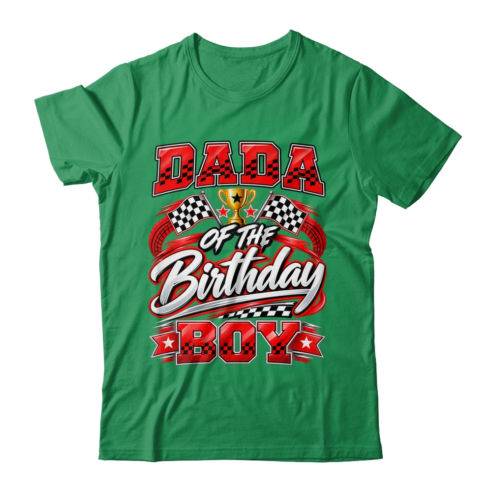 Dada Of The Birthday Boy Race Car Family Pit Crew Shirt & Hoodie | siriusteestore