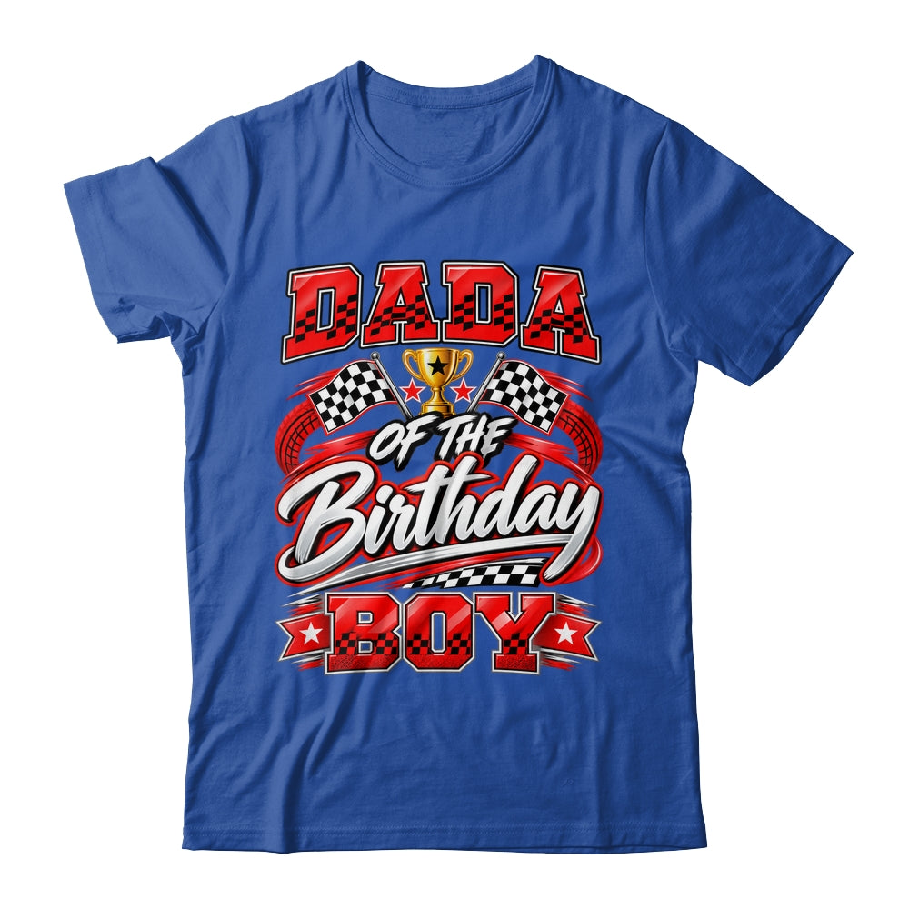 Dada Of The Birthday Boy Race Car Family Pit Crew Shirt & Hoodie | siriusteestore