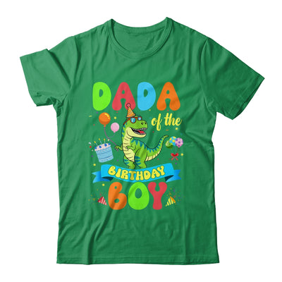 Dada Of The Birthday Boy TRex Dinosaur Birthday Family Shirt & Hoodie | siriusteestore