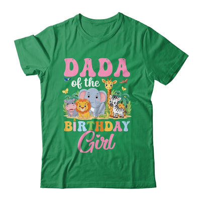 Dada Of The Birthday Girl Kids Safari Jungle Animal Shirt & Hoodie | siriusteestore