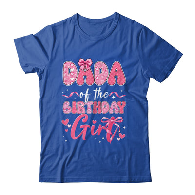 Dada Of The Birthday Girl Pink Coquette Bow Family Shirt & Hoodie | siriusteestore