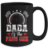 Dada Of The Fast One 1st Birthday Racing Car Family Mug | siriusteestore