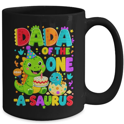Dada Of The One-A-Saurus 1St Birthday Boy T-Rex Dinosaur Mug | siriusteestore
