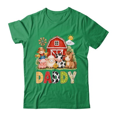 Daddy Farm Cow 1St Birthday Girl Boy Matching Family Shirt & Hoodie | siriusteestore