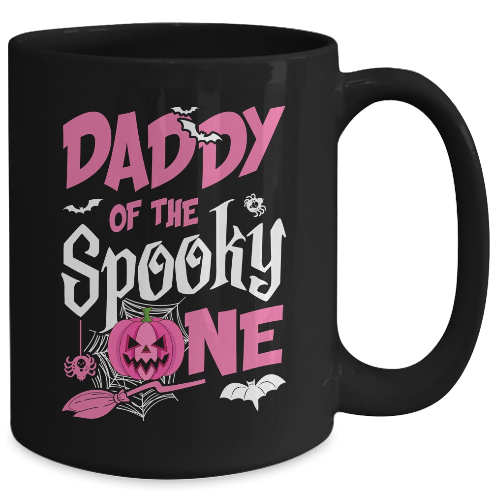 Daddy Halloween 1st Birthday Girl Matching Family Spooky One Mug | siriusteestore