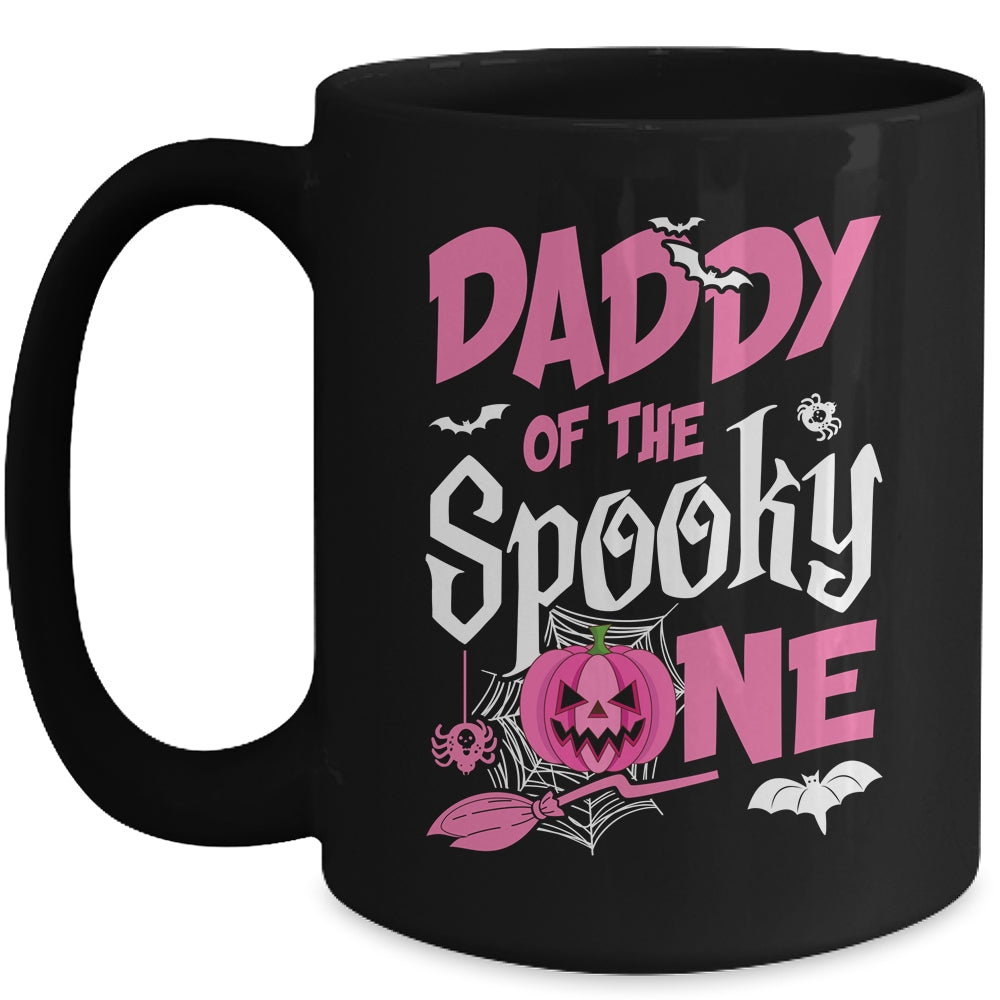 Daddy Halloween 1st Birthday Girl Matching Family Spooky One Mug | siriusteestore