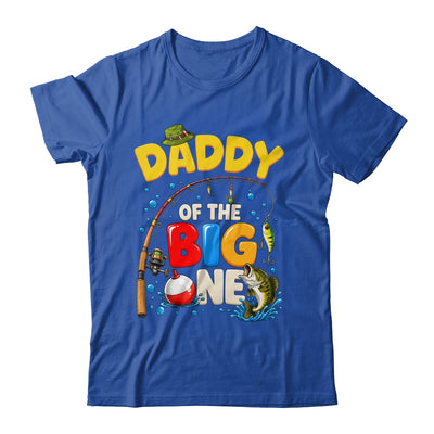 Daddy Of The Big One Fishing Birthday Boy Family Party Shirt & Hoodie | siriusteestore
