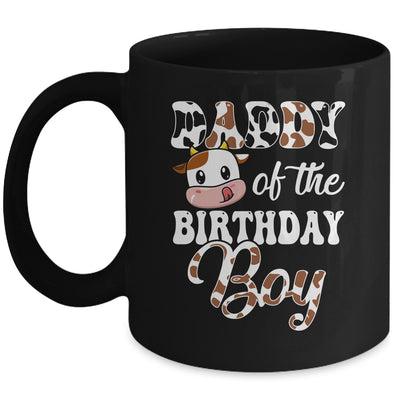 Daddy Of The Birthday Boy Cow Farm 1st Birthday Boy Mug | siriusteestore