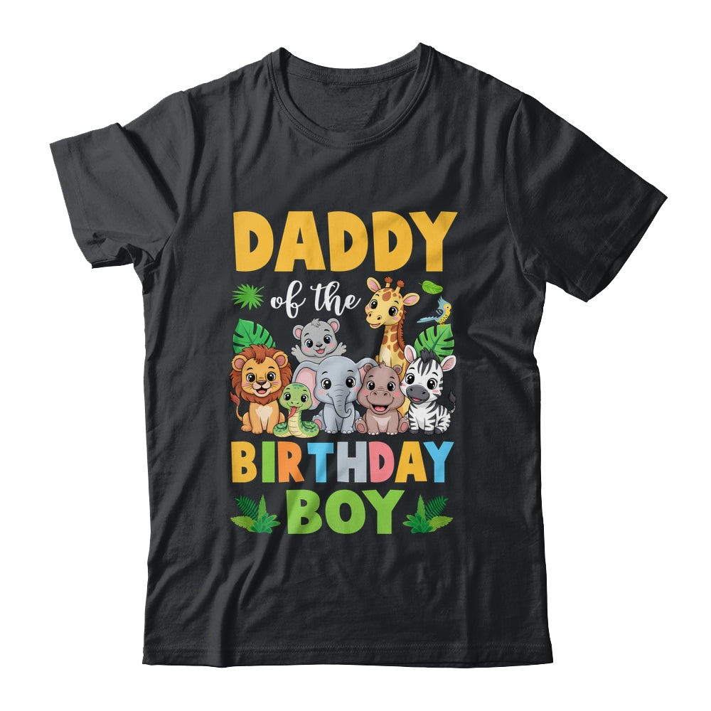 Daddy Of The Birthday Boy Kids Safari Jungle Animal Shirt & Hoodie | siriusteestore
