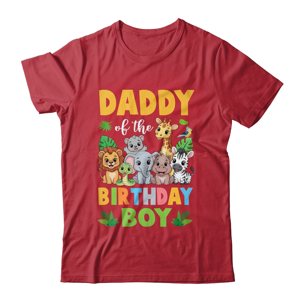 Daddy Of The Birthday Boy Kids Safari Jungle Animal Shirt & Hoodie | siriusteestore