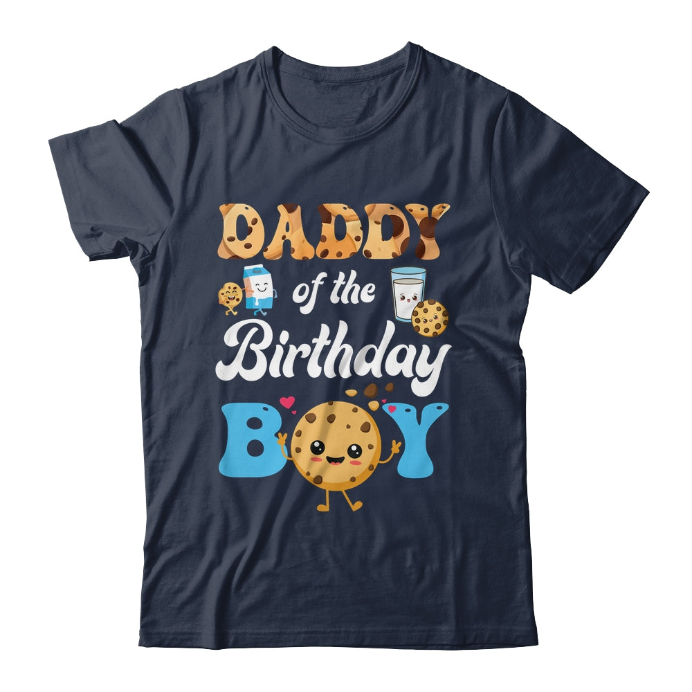 Daddy Of The Birthday Boy Milk And Cookies 1st Birthday Shirt & Hoodie | siriusteestore