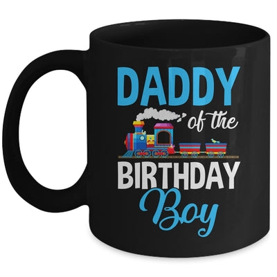 Daddy Of The Birthday Boy Railroad Train Theme Lover Mug | siriusteestore