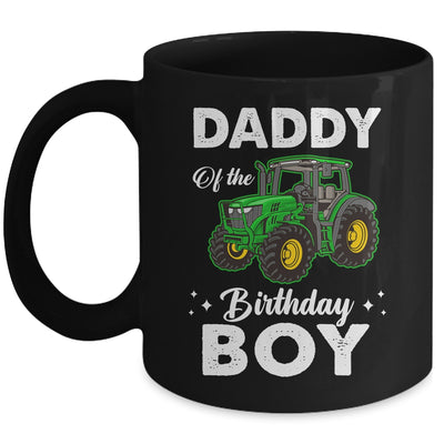 Daddy Of The Birthday Boy Tractors Farm Party Farmer Mug | siriusteestore