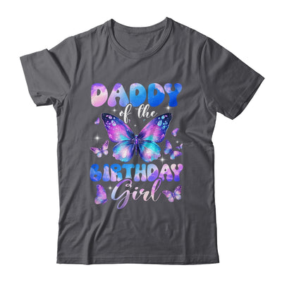 Daddy Of The Birthday Girl Butterfly Family Matching Shirt & Hoodie | siriusteestore