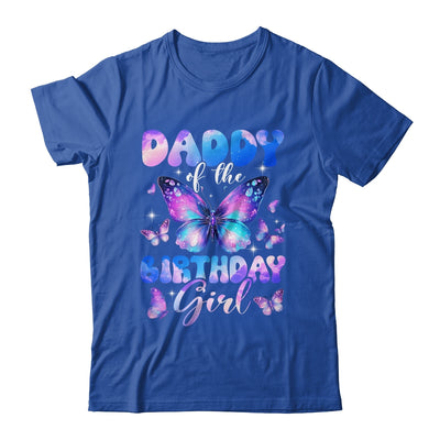 Daddy Of The Birthday Girl Butterfly Family Matching Shirt & Hoodie | siriusteestore