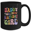 Daddy Of The Birthday Girl Groovy Party 1st Birthday Girl Mug | siriusteestore