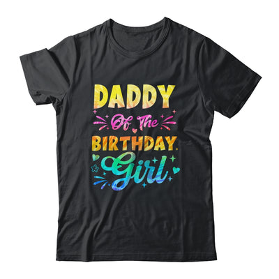 Daddy Of The Birthday Girl Tie Dye 1st Birthday Family Shirt & Hoodie | siriusteestore