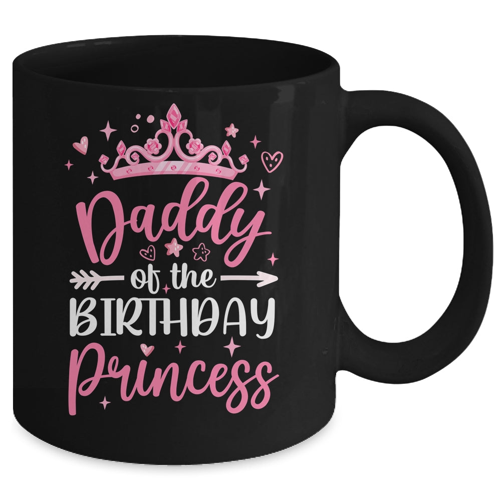 Daddy Of The Birthday Princess Birthday Girl Kid Family Mug | siriusteestore